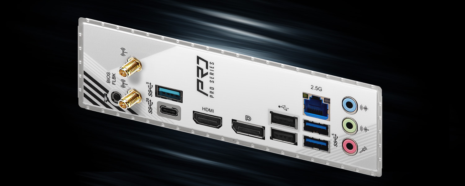 Flexibel integrierbare I/O-Blende